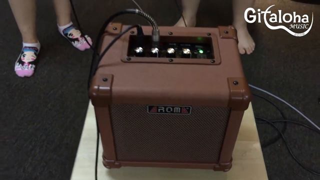 UKULELE version from Aroma AG-10AM acoustic amplifier смотреть онлайн