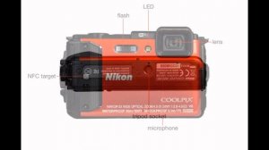 Nikon Coolpix AW130 Waterproof Digital Camera