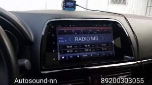 Обзор Штатной магнитолы Mazda cx5 (2014-)нижний новгород