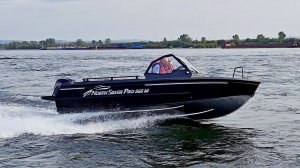 ГИДРОЛЫЖА на СУРОВОМ NorthSilver Pro 565 M с MERCURY 115 Pro XS. Лодка для рыбалки от Флагман24