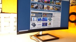 Philips 328E1CA обзор монитора