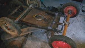 картинг своими руками (рама)