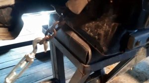 ПРОСТОЙ И НАДЕЖНЫЙ СПОСОБ КРЕПЛЕНИЯ ЛОДОЧНОГО ДВИГАТЕЛЯ ДЛЯ ТРАНСПОРТИРОВКИ