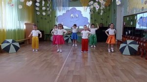 Виноватая тучка  Танцуют дети четырёх лет