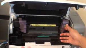 HP Color Laser Jet CP4005N: How to Insert / Remove the Priner Fuser for a Replacement