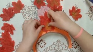 DIY Crown for the autumn ball//Корона на осенний бал