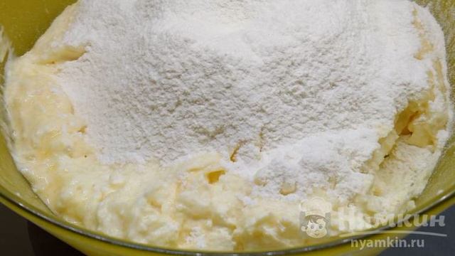 Творожное печенье с начинкой