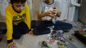 Халк ! Обзор конструктора красный и зеленый халк!