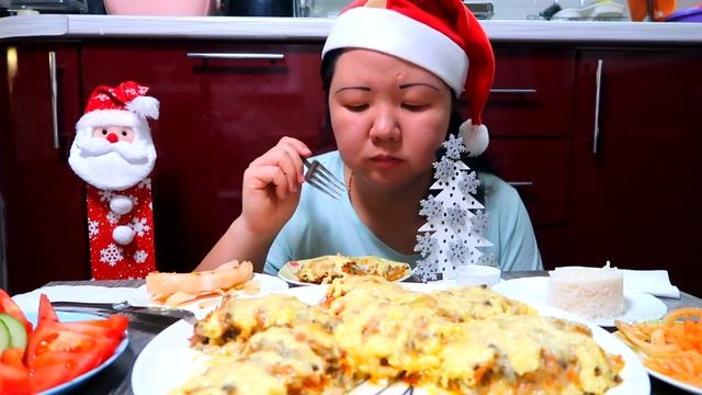 MUKBANG BAKED FISH/ KOREAN KIMCHI/ МУКБАНГ ЗАПЕЧЕННАЯ РЫБА/ КОРЕЙСКОЕ КИМЧИ/ EATING SHOU/ 먹방