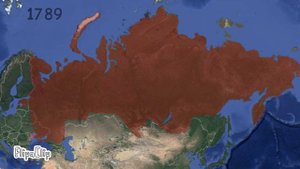 The history of Russia in 40 seconds using google earth #mapper