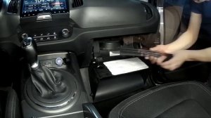 Установка Обзор трёх салонных фильтров KIA SPORTAGE 3 Дизель 1,7л.