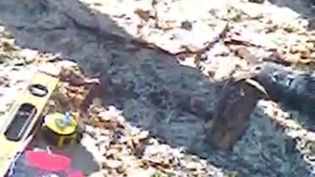 Разметка чертой для ручной рубки, подгонка бревен смотреть онлайн