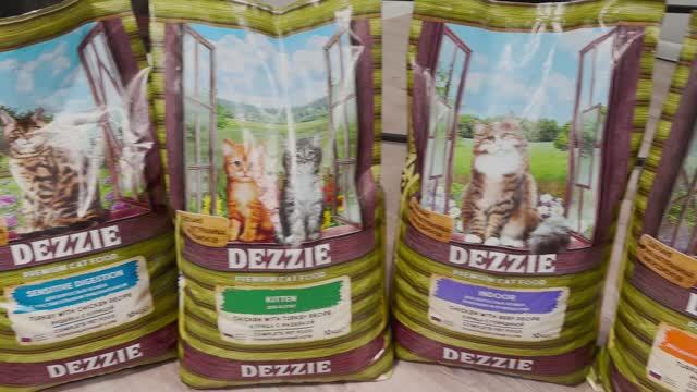 DEZZIE Kitten Сухой корм для котят Курица с Индейкой