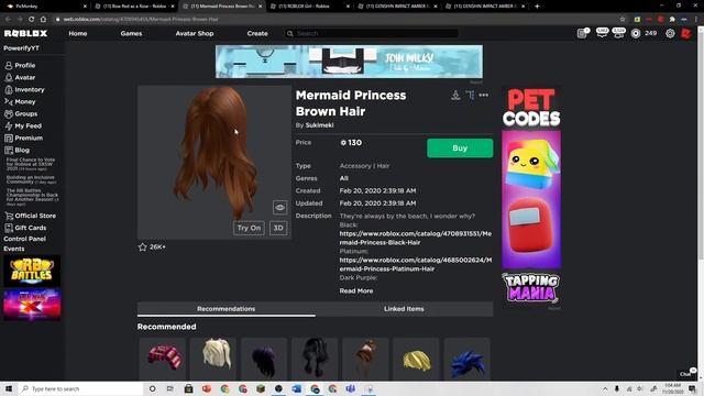 How To Become Amber From Genshin Impact In Roblox! смотреть онлайн