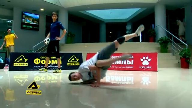 Фристайл шоу от ACERBIS & KELME становится интернациональным смотреть онлайн