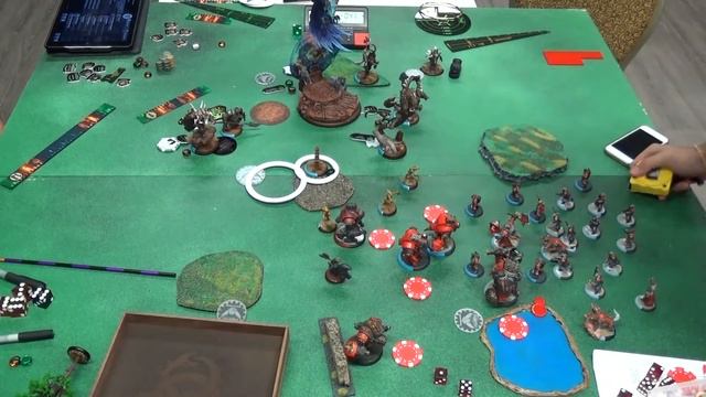 Kromac2 Vs Butcher3 - battle of the Beatsticks - Warmachine Hordes battle report смотреть онлайн