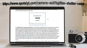 ПРОБЕГ затвора камер FUJIFILM + ресурс затвора камеры