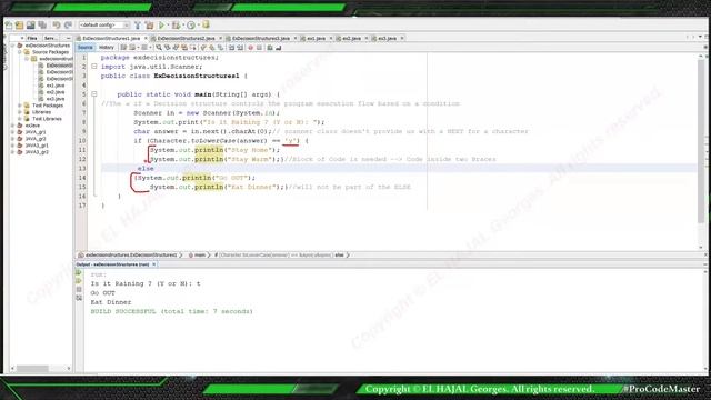 [ JAVA ] How to use IF and ELSE смотреть онлайн
