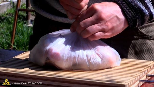 Пряная свиная щековина, маринование и копчение смотреть онлайн