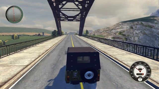 Обзор новой карты в мафии 2 - Покатушки в УАЗе по бездорожью смотреть онлайн