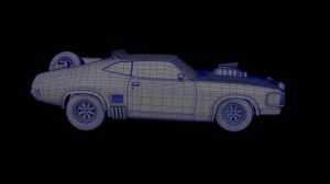 Mad Max Interceptor 3D model