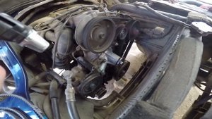 как поменять помпу на Hyundai Porter 1?