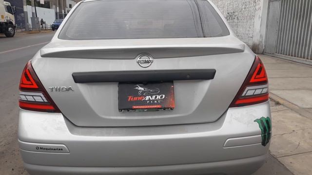 Faros posteriores Nissan TIIDA modernizados смотреть онлайн