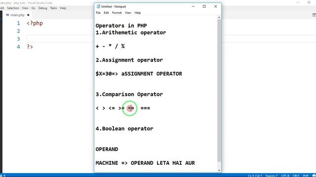 11-Operators and Data Types in PHP
