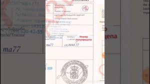 Грузинский дозвол. Как заполнить грузинский дозвол.