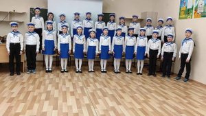 "Все мы моряки " музыка Л. Лядовой, слова М. Садовского Хор "Бусинки"