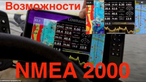 NMEA 2000 - для чего ? Какие параметры можно вывести на Эхолот ? Разберем популярные позиции.