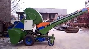 Ковшовый шнековый погрузчик Р6-КШП-6