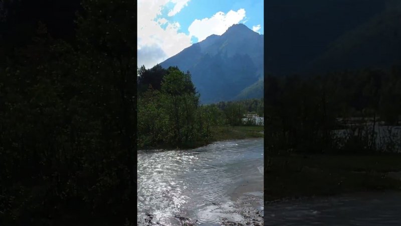 Relaxation at the source of a Mountain river