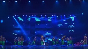 Новогодняя ночь 9 группа студия- школа Аллы Духовой Тодес Адлер зима 2021