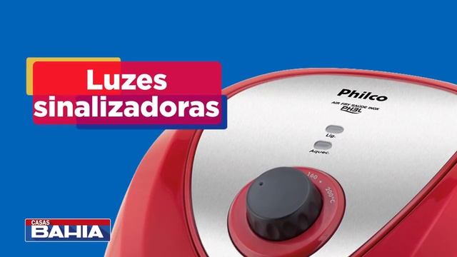 Confira a Fritadeira Air Fry Saúde PH3L Philco Inox | Casas Bahia смотреть онлайн
