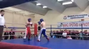 Кикбоксинг спаринг