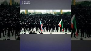 Чеченцы перед отправкой на Украину.