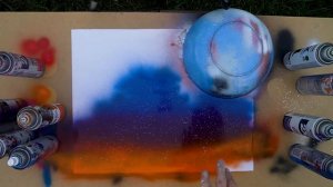 Thanos Spray Paint Art (Relaxing)
