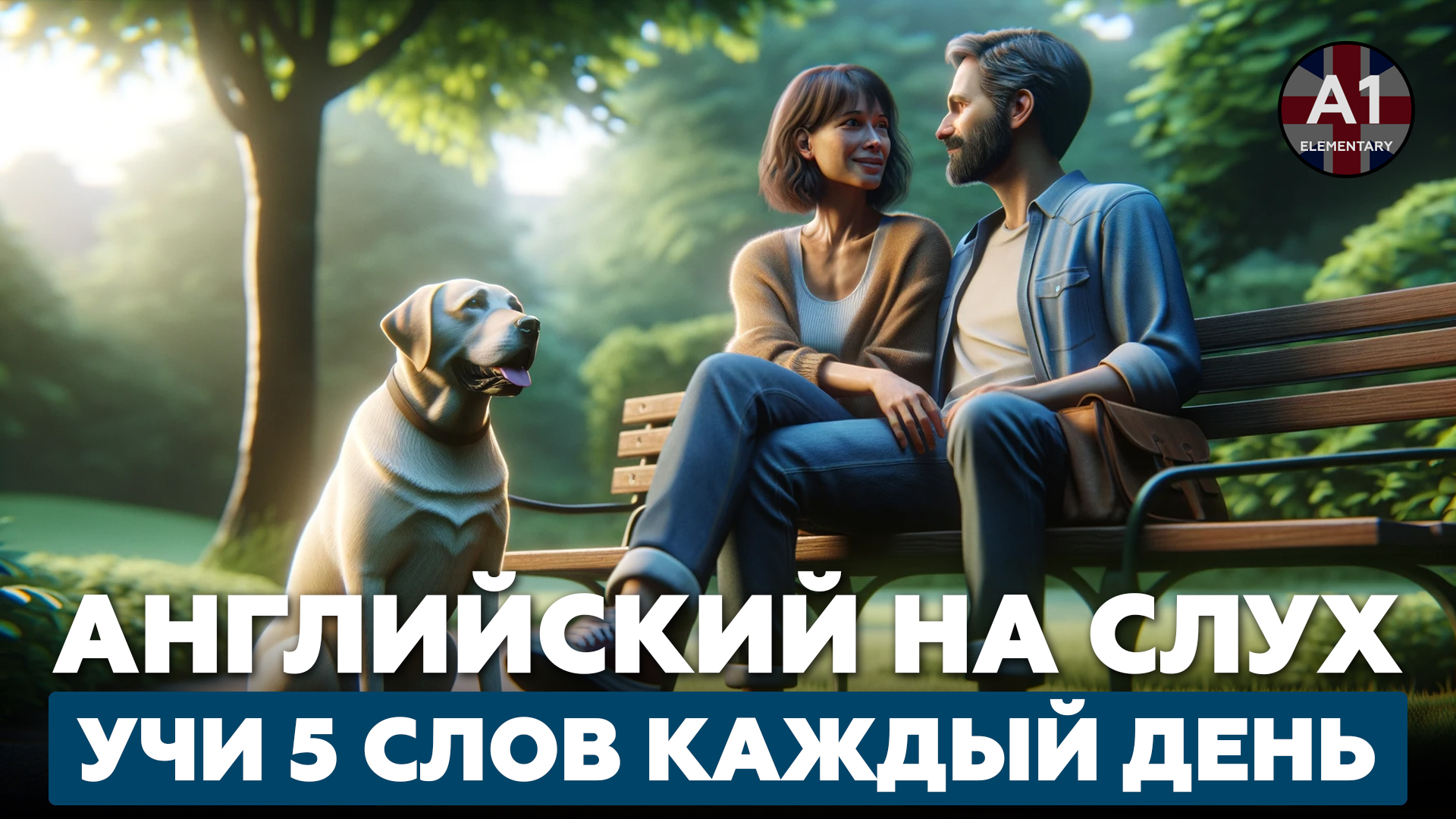 Учим 5 английских слов в день. Уровень - А1.