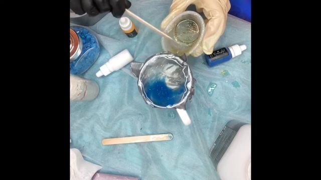 Космос из эпоксидки. смотреть онлайн