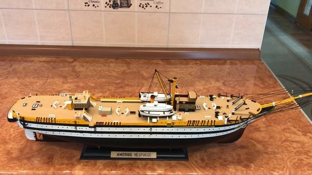 Сборка парусника Америго Веспучи (Amerigo Vespucci) Часть 1 смотреть онлайн