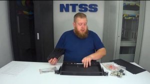 Кросс 19" NTSS PREMIUM, предсобранный 1U, 16 портов