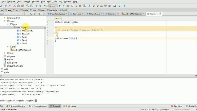 Git Push Tutorial (Hindi) смотреть онлайн