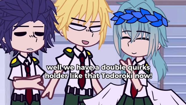 good quirk put in bad use || My Hero Academia AU смотреть онлайн