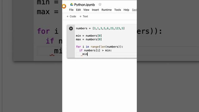 Finding Min & Max in the #list in #python