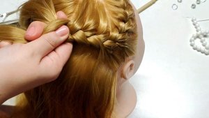 Колосок по всей голове волной. Zig-Zag Braiding. Плетение косы пошагово!