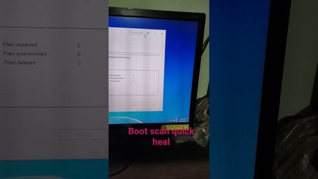 How to Boot scan quick heal total security (windows 7) #shots #quickheal