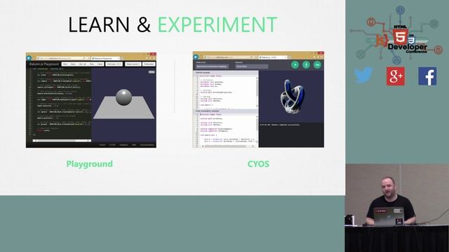 HTML5DevConf: David Catuhe, Microsoft: Unleash the power of 3D with Babylon.js