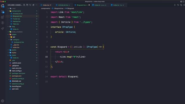 Next JS blog using Typescript and Strapi headless CMS  ??? ( Hindi )