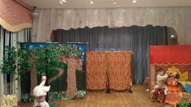 Лисичка со скалочкой - театральная сказка в садике смотреть онлайн